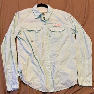 Magellan Outdoors Light Blue Button Down Shirt